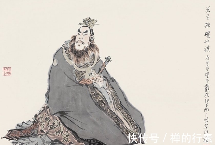 三国|戴敦邦的三国人物绘画，十足精彩