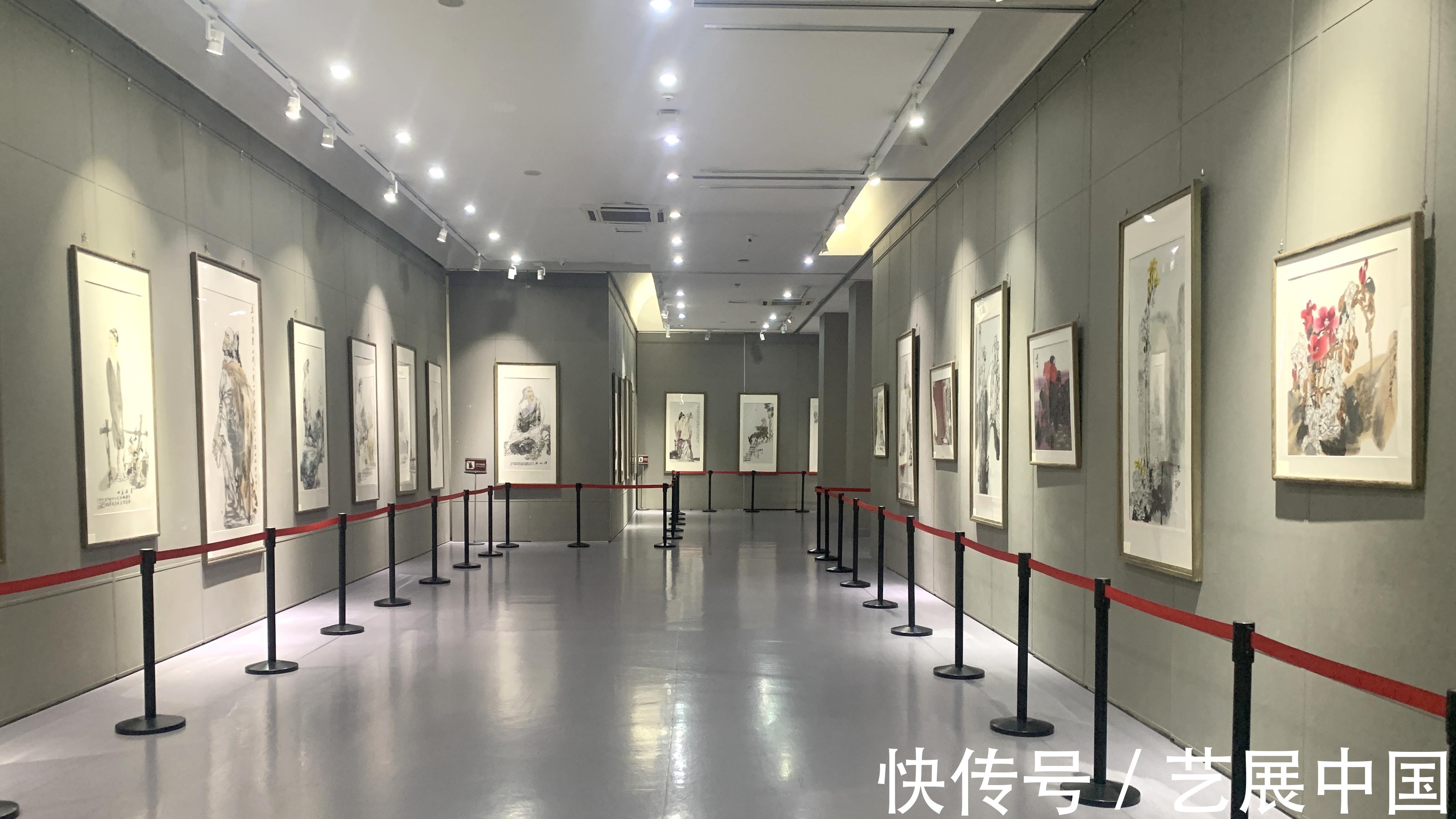 谈士屺@“墨彩凝晖”黄鹤楼 南楼画社系列展览之谈士屺中国画作品展开幕