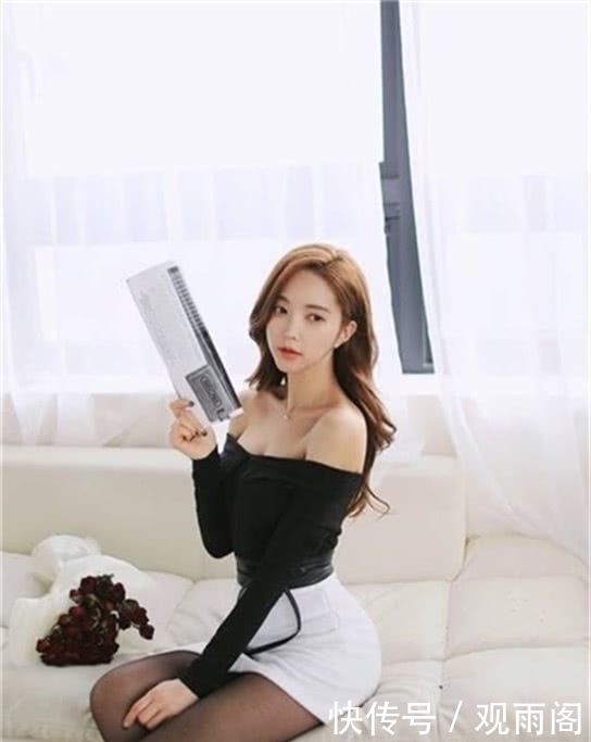 大波浪|大波浪卷发的小姐姐紧身穿搭,好气质让人着迷