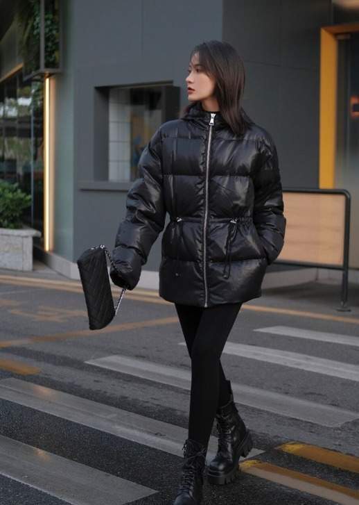 阔腿裤 冬季就该这么穿,时髦精们的“羽绒服”穿搭示范,减龄显瘦还时髦
