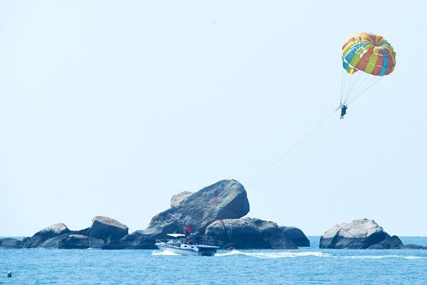 大年初一,三亚天涯海角游览区项目“上新 ” 喜迎留琼游客