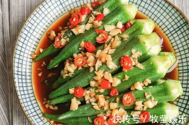 秋葵|想长寿要会吃,3种食物离不开,护肝排毒,给身体做个大扫除