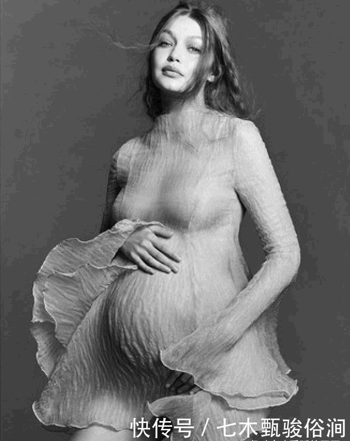 社交平台|吉吉·哈迪德超模怀孕了最美孕妇照,感觉就只是肚子大了点