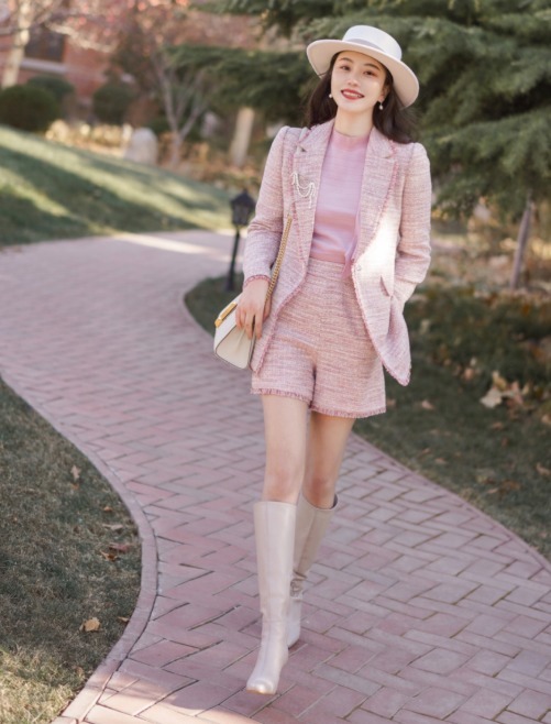 气质|穿搭开春不穿小香风就out啦!比卫衣显瘦,比西装时髦、轻松打造气质女神