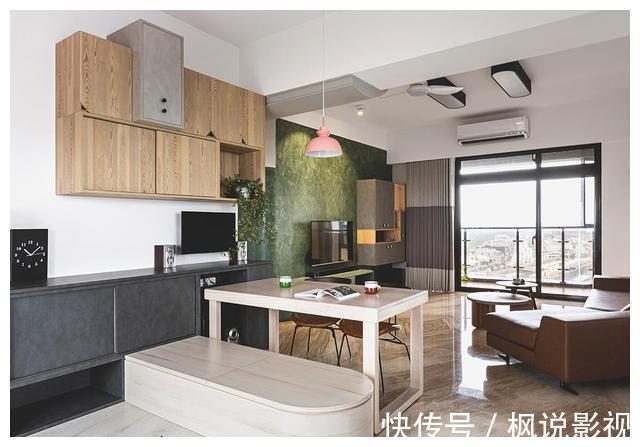 色彩|想给单调的家加点色彩？看看这个案例，相信你会有灵感！