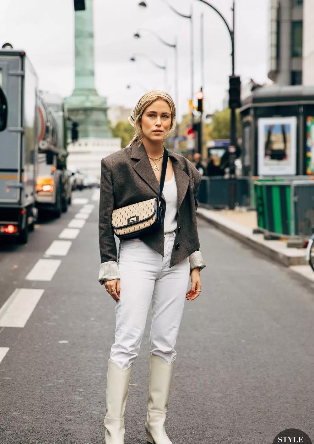 2021时尚秀场:开年时髦穿搭套路:“上短下长”,今天开始流行?