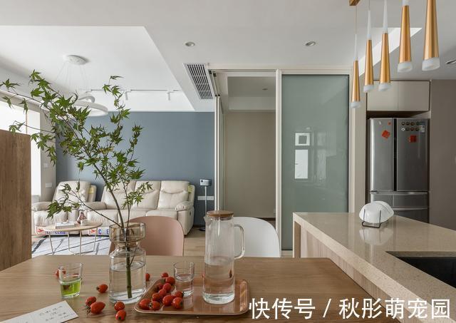 玄关|96㎡三房,两个人住!装修不是很豪华,把简约温馨带回家