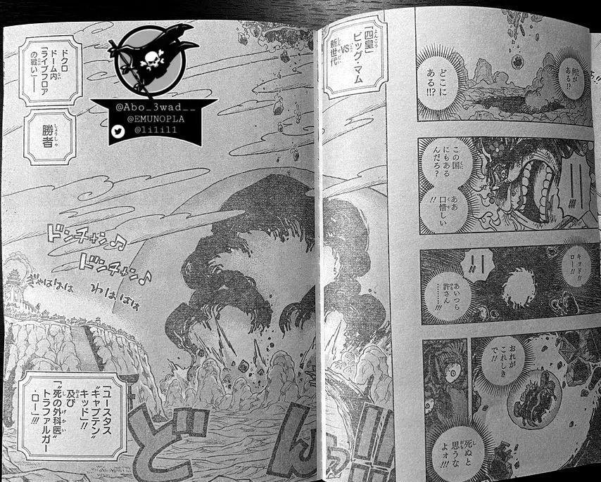 乔伊波伊|海贼王1040话,罗制造出隔音空间,四皇大妈败北,象主是乔伊波伊伙伴