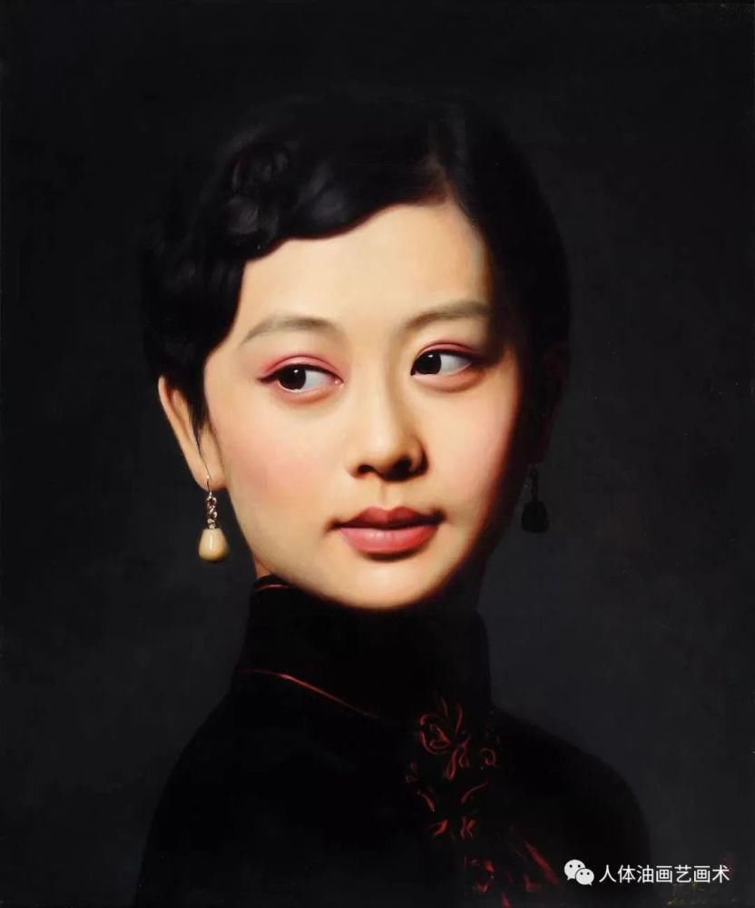油画家|中国油画家陈承卫——雍容华贵的东方女子,真美!