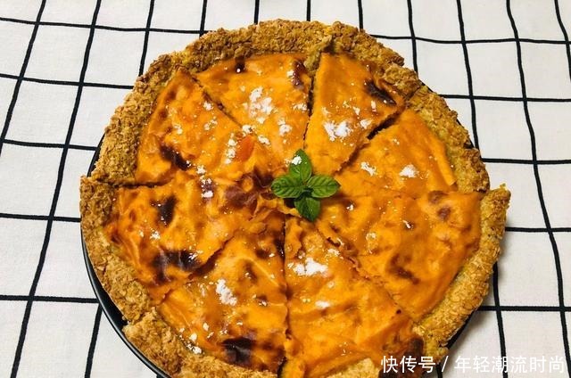 燕麦|南瓜又有新吃法,这种甜品只需简单4步,低脂低糖还吃了不怕长肉