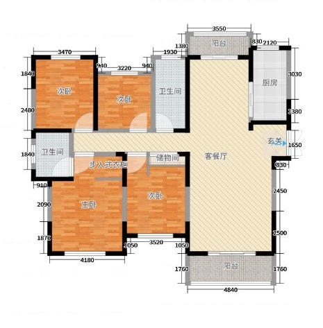 装修|180平四居室简洁主义风渗透了简单+奢
