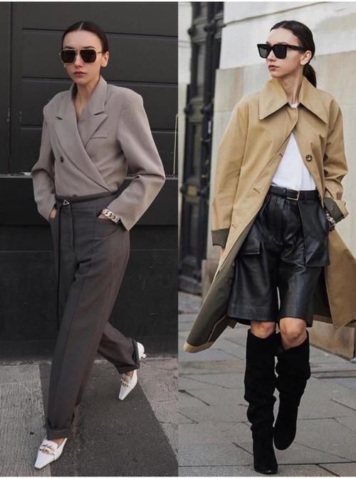 黑白灰打造初春的高级感，跟着博主这么穿，一点都不无聊还很时髦