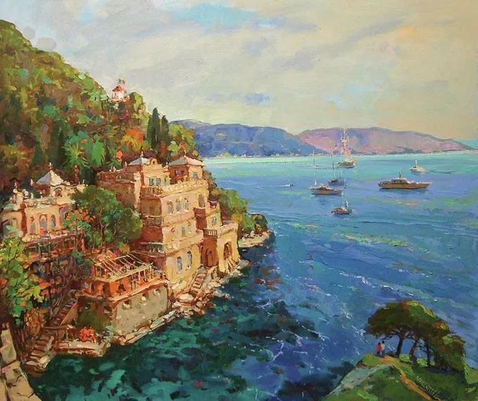 俄罗斯@浓郁的色彩,俄罗斯画家安德烈·米沙金的风景油画(一)