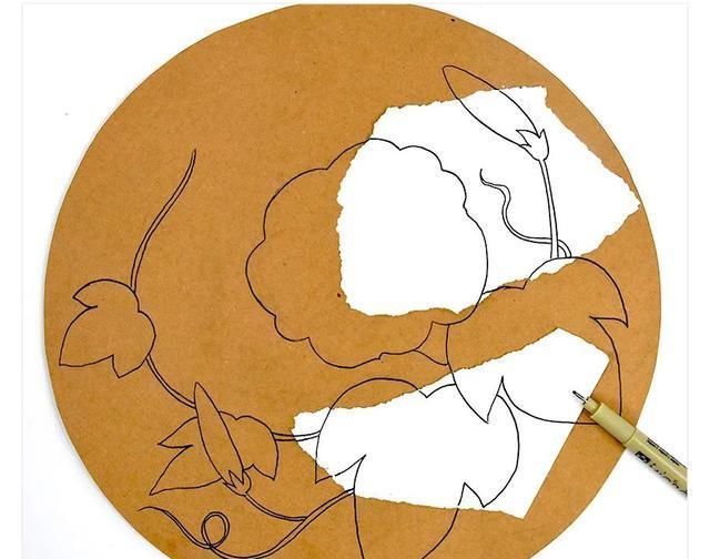  儿童画|儿童画教程一张纸上的两种表现方式--美丽的牵牛花