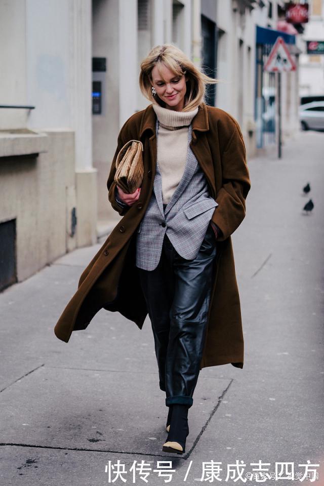 焦糖色大衣怎么搭“五个”搭配小技巧,更加利落有范