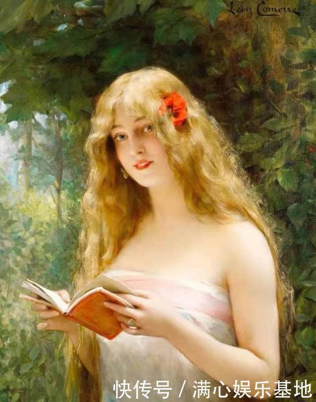 妩媚$他画里的美女:身娇体软皮肤白,妩媚又迷人