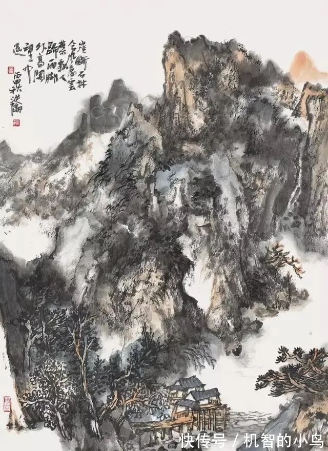 黄老！融会贯通｜薛从伦水墨山水画