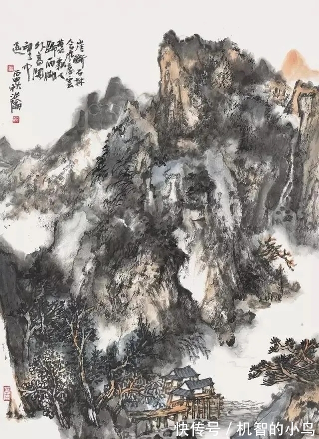 黄老!融会贯通|薛从伦水墨山水画