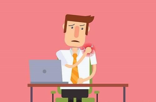 颈肩酸痛，可能是神经受压表现，4个方法能够缓