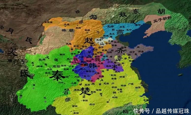 北部地区|如果回到战国七雄时期，各大省市都是哪国人呢？我是楚国，你呢？