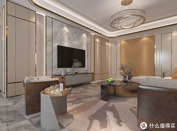 衣帽间|新加坡华人买360㎡大平层,装修轻奢风,不仅大气,全屋还尽显奢华