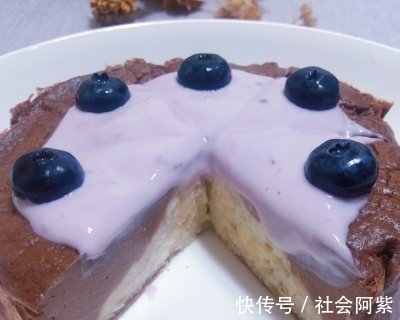 可可酸奶蛋糕|可可酸奶蛋糕，口味鲜美形好色亮，一学就会