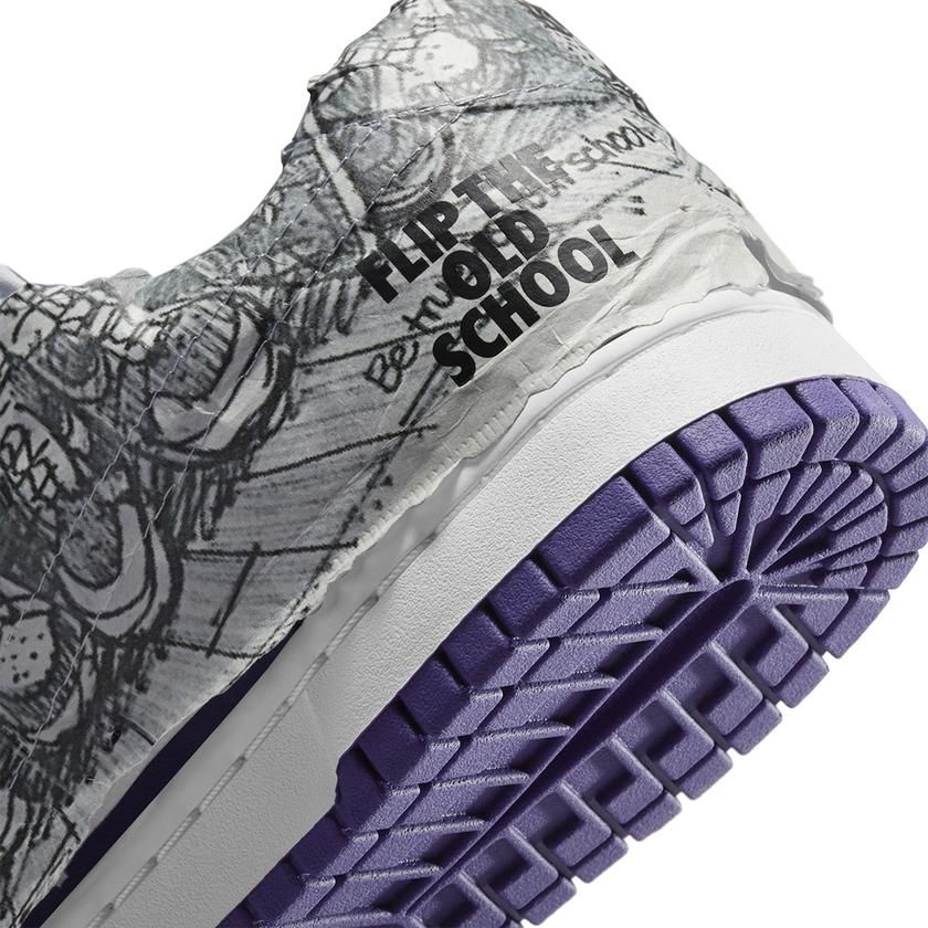 反勾+衬纸设计有点绝！全新 Dunk Low 首次曝光！又是大火的节奏！