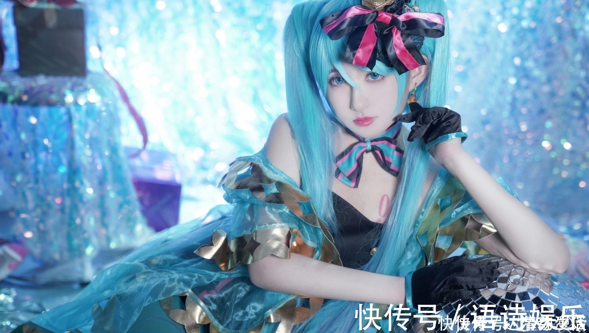 虚拟偶像|三组漂亮妹子COS的人气虚拟偶像“初音未来”还原度相当不错