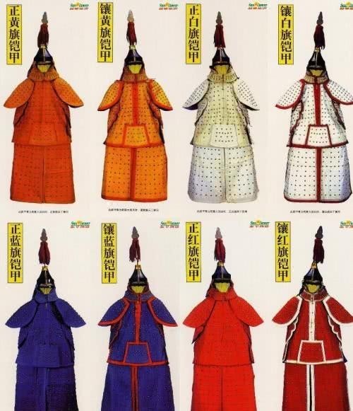 八旗还分上三旗下五旗,它们是怎么划分的,又是怎么来的?