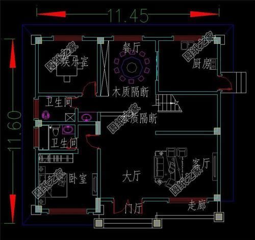 户型图|农村建二层毛坯房多少钱？合理规划好，没有你想象中的那么贵