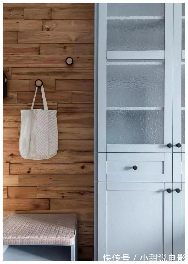 阳台|67㎡薄荷蓝小宅,阳台改榻榻米,卧室增加休闲区,设计太亮眼了!