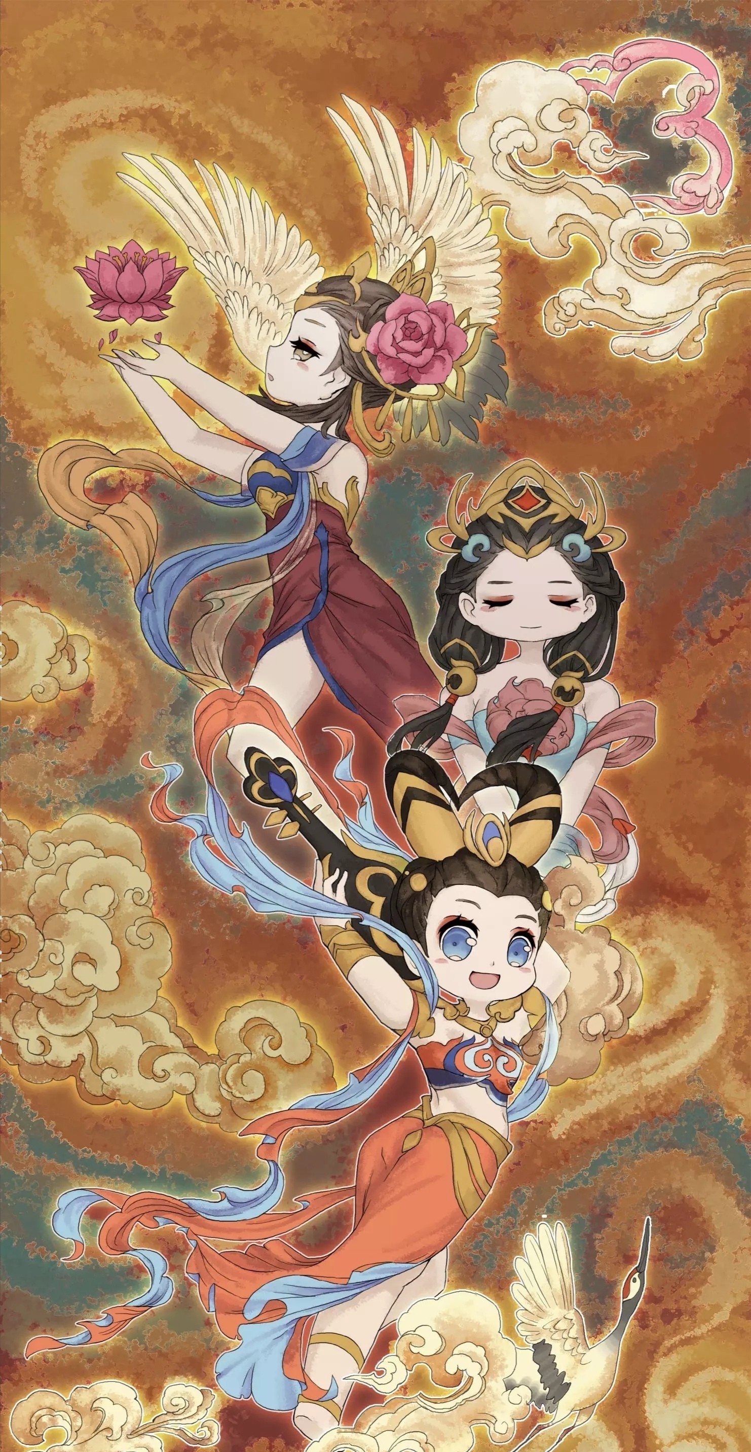 神鹿|王者荣耀 遇见神鹿遇见飞天