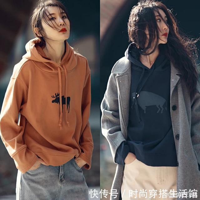 简约|秋天出游,换上简约舒服的慵懒风穿搭,找到简单快乐的自己