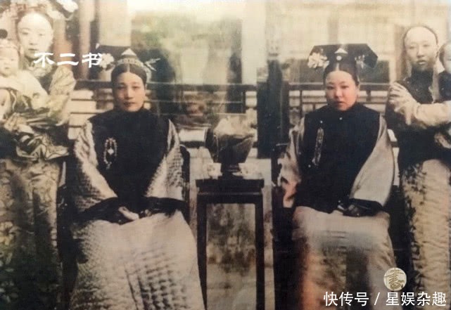 老照片|上色老照片:真实的清末皇亲国戚,看看和清宫剧中相比有何不同