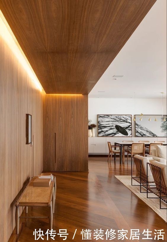木饰面|再装修不做繁复造型,把钱花在木饰面上,低调不过时,强调100遍