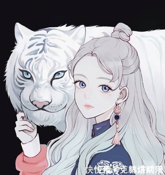 头像|一组少女心十足的好看插画,很适合做卡通动漫头像哦!
