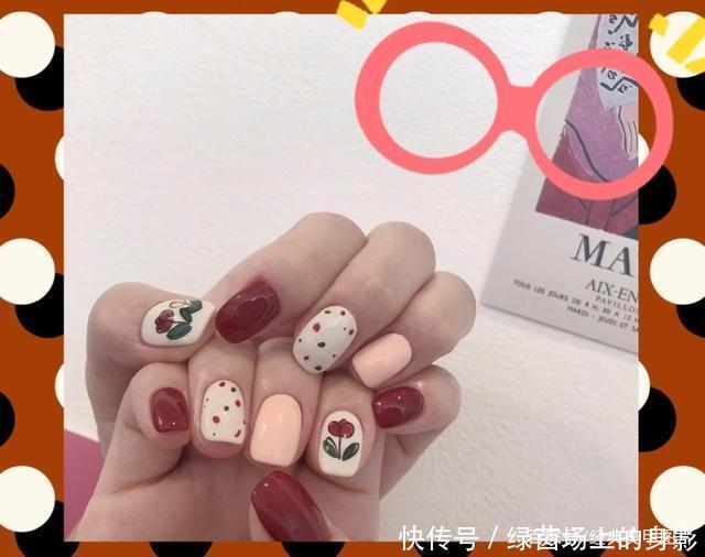 美甲|少女感满满的涂鸦美甲,可爱暴击,快来pick你的那一款吧!