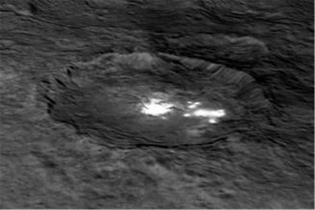 探测器 谷神星上发现反光点,疑似是水冰物质,会成为下一颗宜居星球吗?