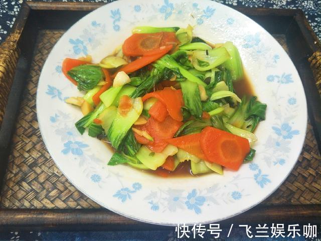 油菜|家常菜谱，炒油菜时，教你好吃做法，油菜清脆爽口