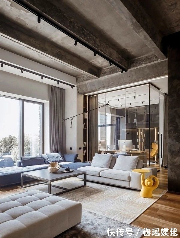 裝修風(fēng)|媽見(jiàn)打的“裝修風(fēng)”｜136㎡工業(yè)風(fēng)，滿(mǎn)屋混凝土墻，卻真的好看！