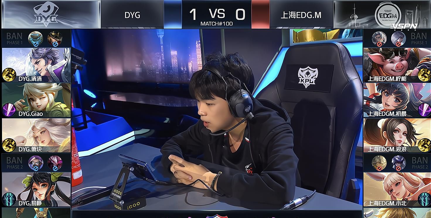 轮换|DYG首次全员轮换，久诚表现一般，萧玦上演4保1，易峥享一诺待遇