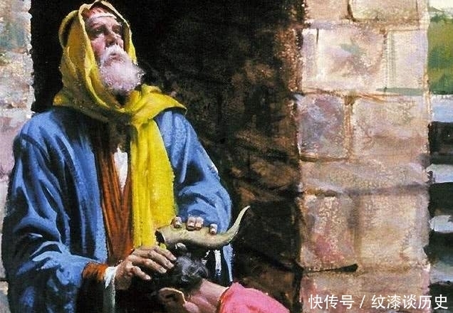 巨人|黑桃K上的“国王”,用石头打倒巨人,从牧羊人成为一国之君