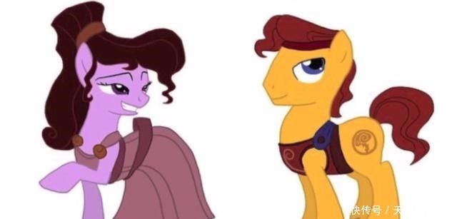 马宝莉的他们|当迪士尼动画中的情侣变成了小马宝莉,你们更喜欢谁呢