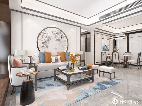 江景房|人生中第一套房子,虽然只有108㎡,选择了中式风,效果让我很满意