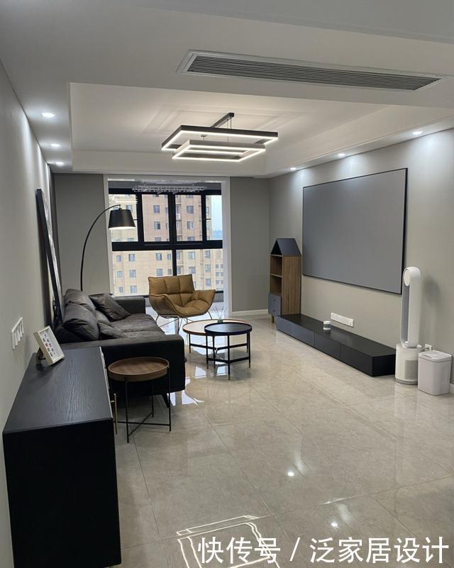 鞋柜|历时半年完工，全屋打扫干净真心满意，电视墙没有一点造型很喜欢