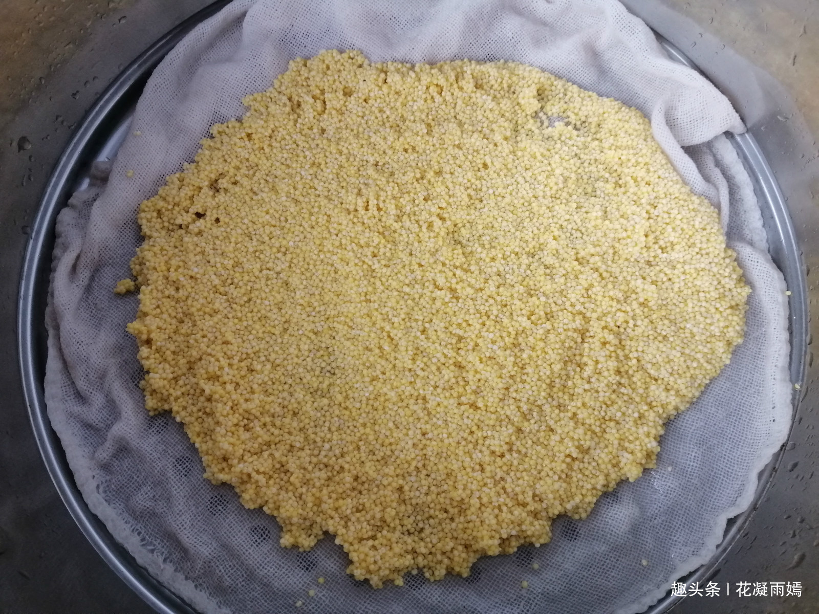 酥脆|小米别光熬粥了，加1个鸡蛋，1碗面粉，教你做成锅巴，又香又酥脆