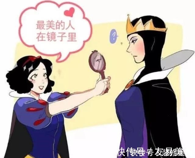 美人鱼|如果公主们和反派们成为好朋友,结局会变成什么白雪成为小女孩