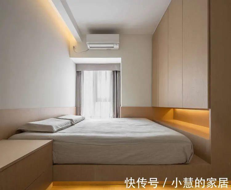 素色主义|50㎡小户型两居室，坚持素色主义，进门一眼就喜欢上了