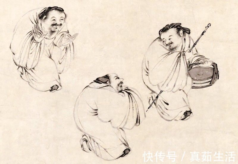 手相庆!一幅500年前的怪画,只画了3个老头,却让如今很多画家羞愧