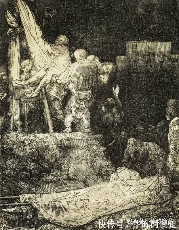 绘画史!欧洲17世纪最伟大的画家之一,伦勃朗素描作品欣赏